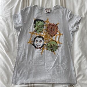 Women’s Halloween Monster Graphic Tee by Miss Ladybug